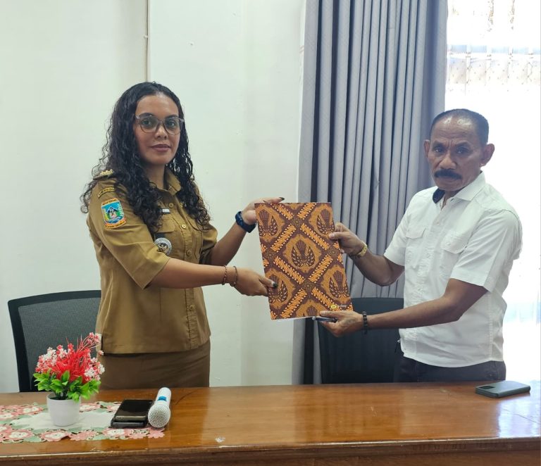 SERTIJAB KEPALA DISTRIK MIMIKA BARU