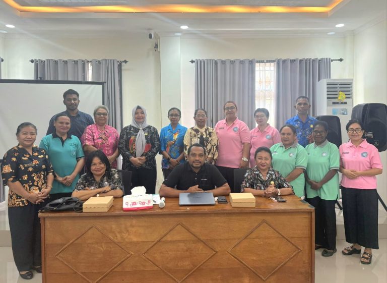 RAPAT PERDANA KETUA PKK DISTRIK MIMIKA BARU