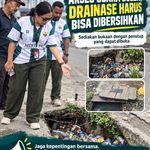 Laporan Warga Ditindaklanjuti, Surat Akses Pembersihan Drainase Diantar Langsung ke Pelaku Usaha di Timika Jaya