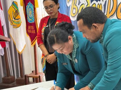 PELANTIKAN PENGURUS TP PKK DISTRIK MIMIKABARU MASA BAKTI 2026–2030